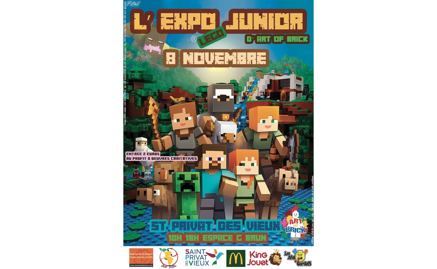 L’EXPO JUNIOR LEGO - SAINT PRIVAT DES VIEUX