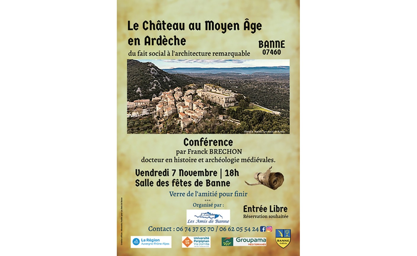 CONFÉRENCE - BANNE