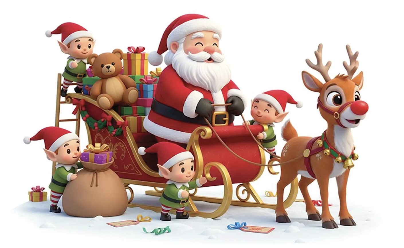 Quand passe le Père Noël… Par Alain Gurly