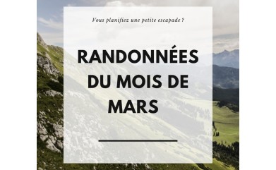 RANDONNÉES EN CÉVENNES - MARS 2026