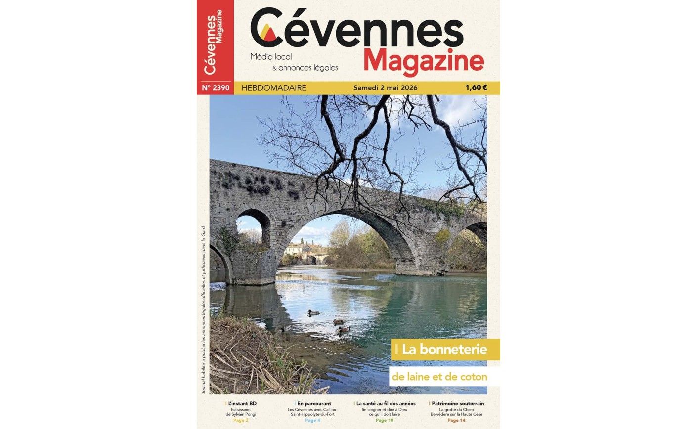 SOMMAIRE N° 2390 du samedi 2 mai 2026