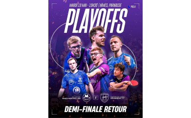 DEMI-FINALE ANMTT VS HENNEBONT ÉDITO DU PRÉSIDENT ALAIN LAUFÉRON