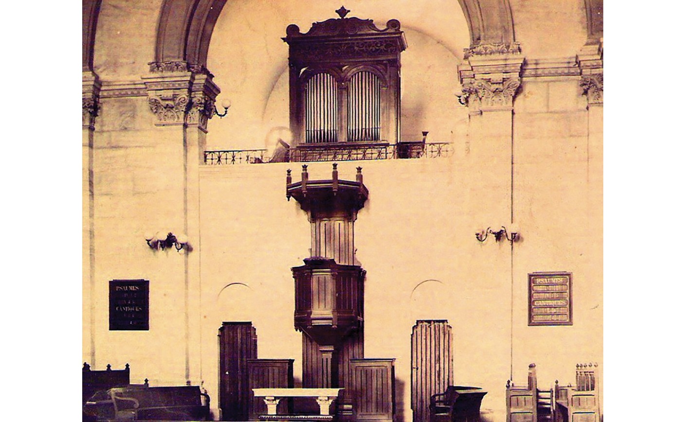 Histoire des orgues du temple d’Alès Par Charles COSTE