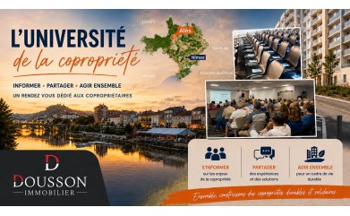 5ème Université de la Copropriété : comprendre aujourd'hui  pour mieux préparer demain