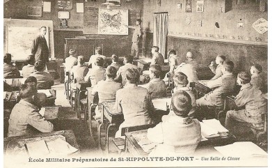 ÉCOLE MILITAIRE PRÉPARATOIRE D’INFANTERIE  DE SAINT-HIPPOLYTE-DU-FORT Relevé par Christian BATAILLE