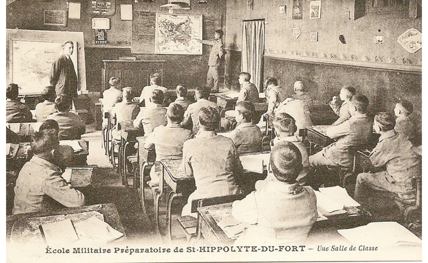 ÉCOLE MILITAIRE PRÉPARATOIRE D’INFANTERIE  DE SAINT-HIPPOLYTE-DU-FORT Relevé par Christian BATAILLE