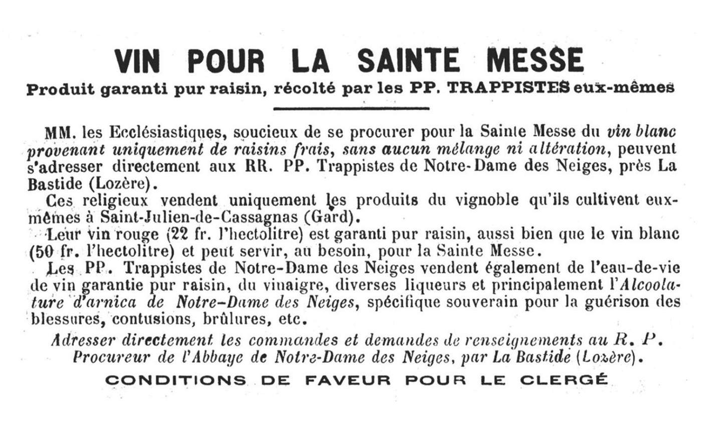 LA MEMOIRE DE LA VIGNE EN CEVENNES  NE DOIT PAS PASSER A LA TRAPPE   Dominique Garrel