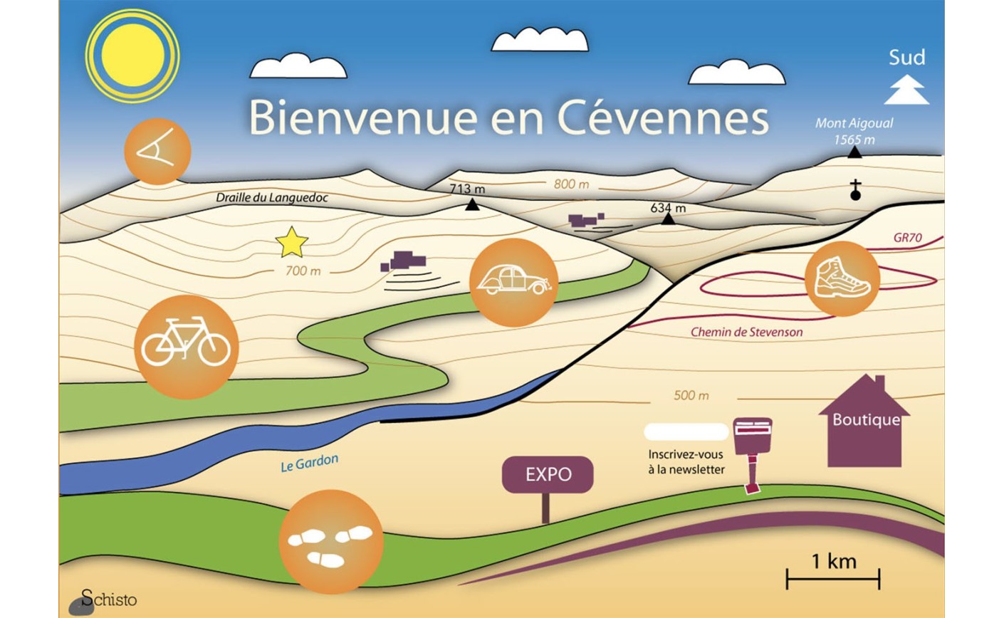 Une carte aux trésors culturels des Causses et des Cévennes