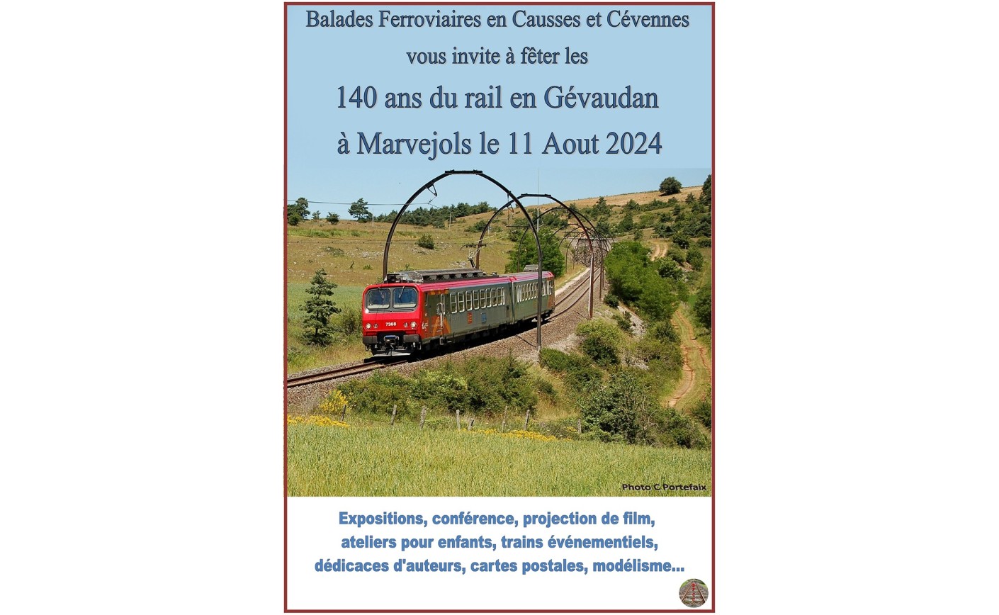 140 ans de Rail en Gévaudan - dimanche 11 août