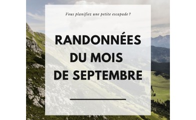 RANDONNÉES EN CÉVENNES SEPTEMBRE 2024