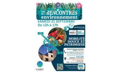 Les rencontres de l’environnement CPME du GARD - Samedi 21 septembre à Alès & Cendras