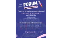 1ère édition du Forum Objectif Apprentissage à ALÈS le 18/09/2024