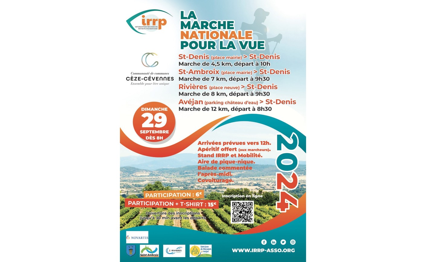 MARCHE POUR LA VUE EN CÈZE CÉVENNES 29 septembre 2024