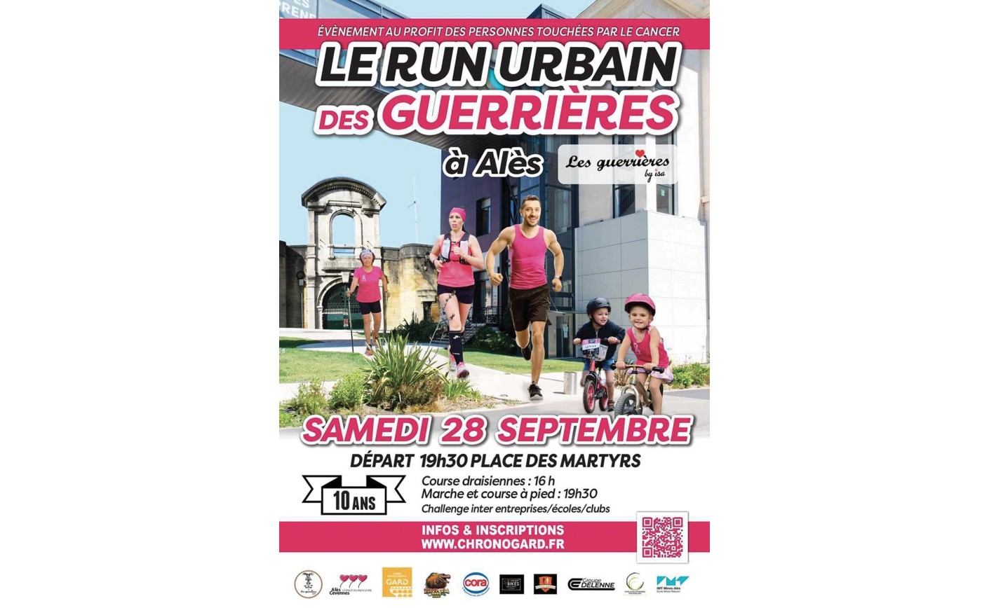 ALÈS - LE RUN URBAIN DES GUERRIÈRES le samedi 28 septembre 