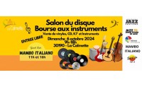 Salon du disque & bourse aux instruments le dimanche 6 octobre de 9h00 à 18h00 à LA CALMETTE