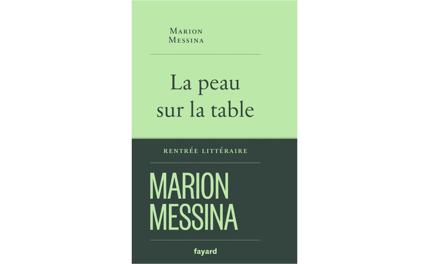 Cabri d'or - Présentation - LA PEAU SUR LA TABLE - MARION MESSINA