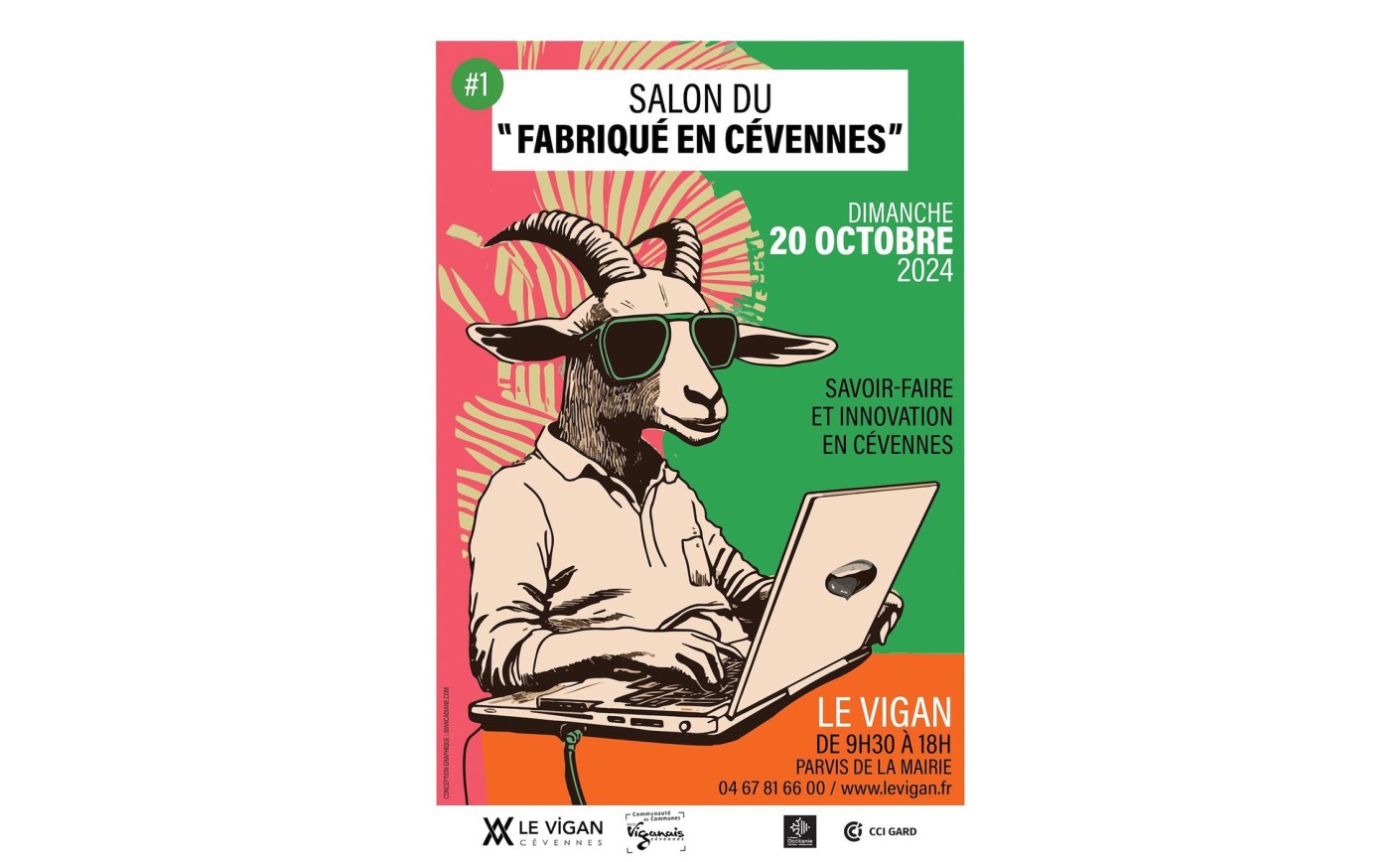 1ère édition du Salon du "Fabriqué en Cévennes" le dimanche 20 octobre à LE VIGAN 