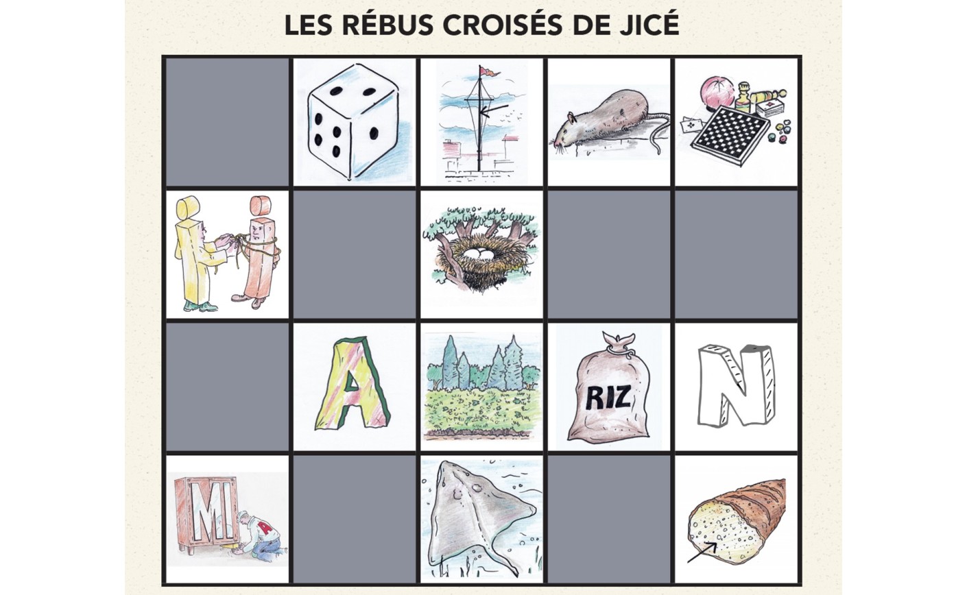 LES RÉBUS CROISÉS DE JICÉ