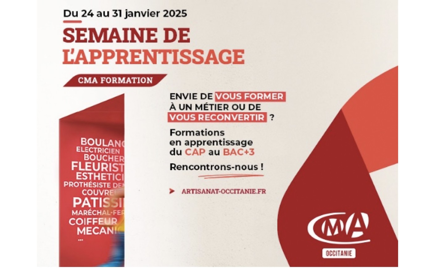 Semaine de l’apprentissage : découvrez les événements organisés par la CMA Occitanie dans le Gard