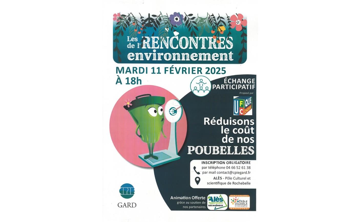 Rencontres de l’environnement – mardi 11 février 2025