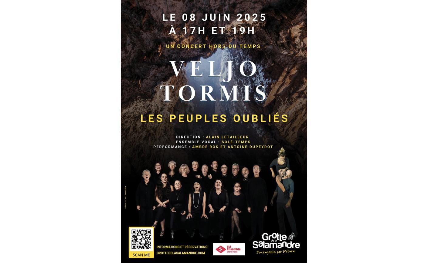 Les Peuples Oubliés de Veljo Tormis - GROTTE DE LA SALAMANDRE