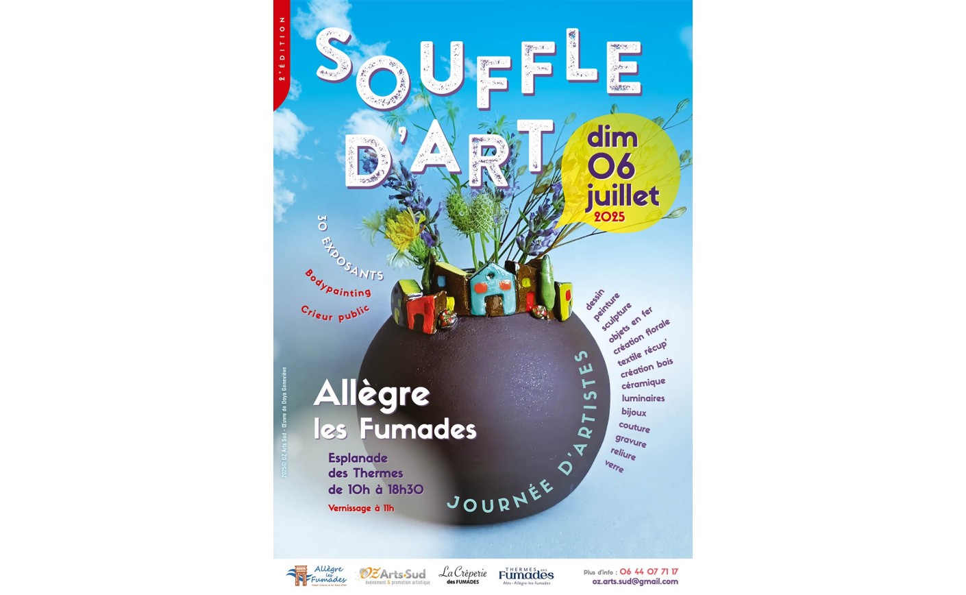 SOUFFLE D’ART - ALLÈGRE LES FUMADES