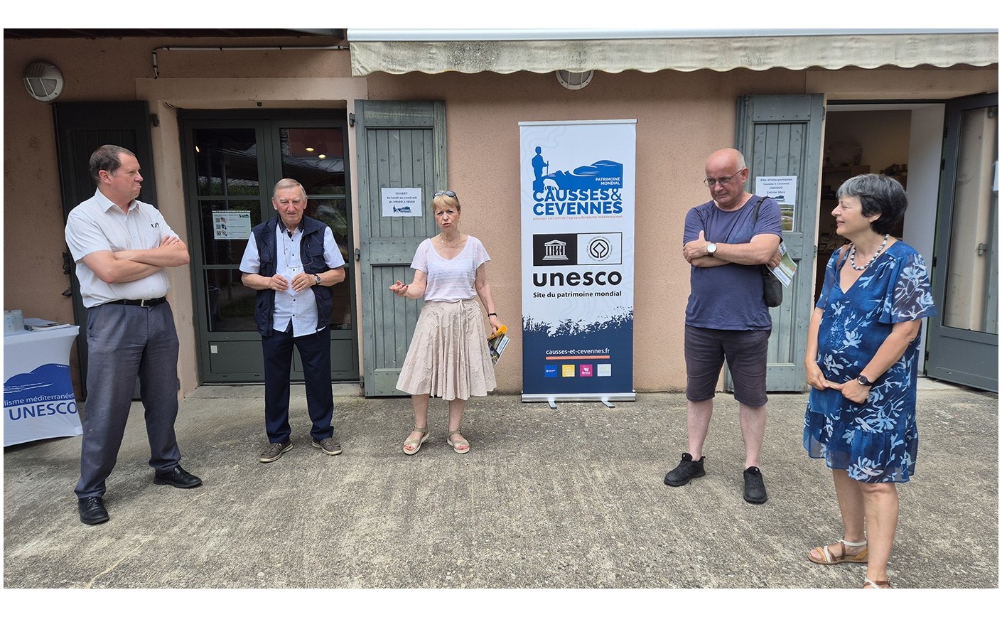 Vernissage de l’exposition “Causses et Cévennes, l’eau apprivoisée” à Florac
