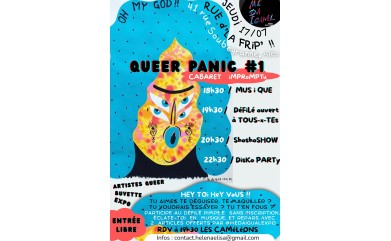 Queer Panic 1, festival rue de la Frip, le 17 Juillet