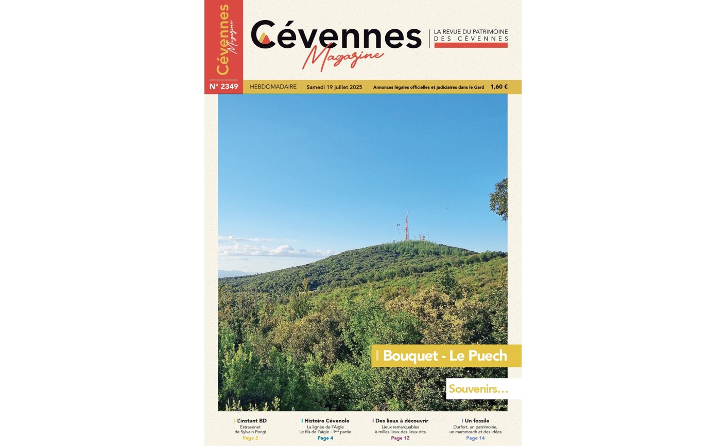 SOMMAIRE N° 2349 du samedi 19 juillet 2025
