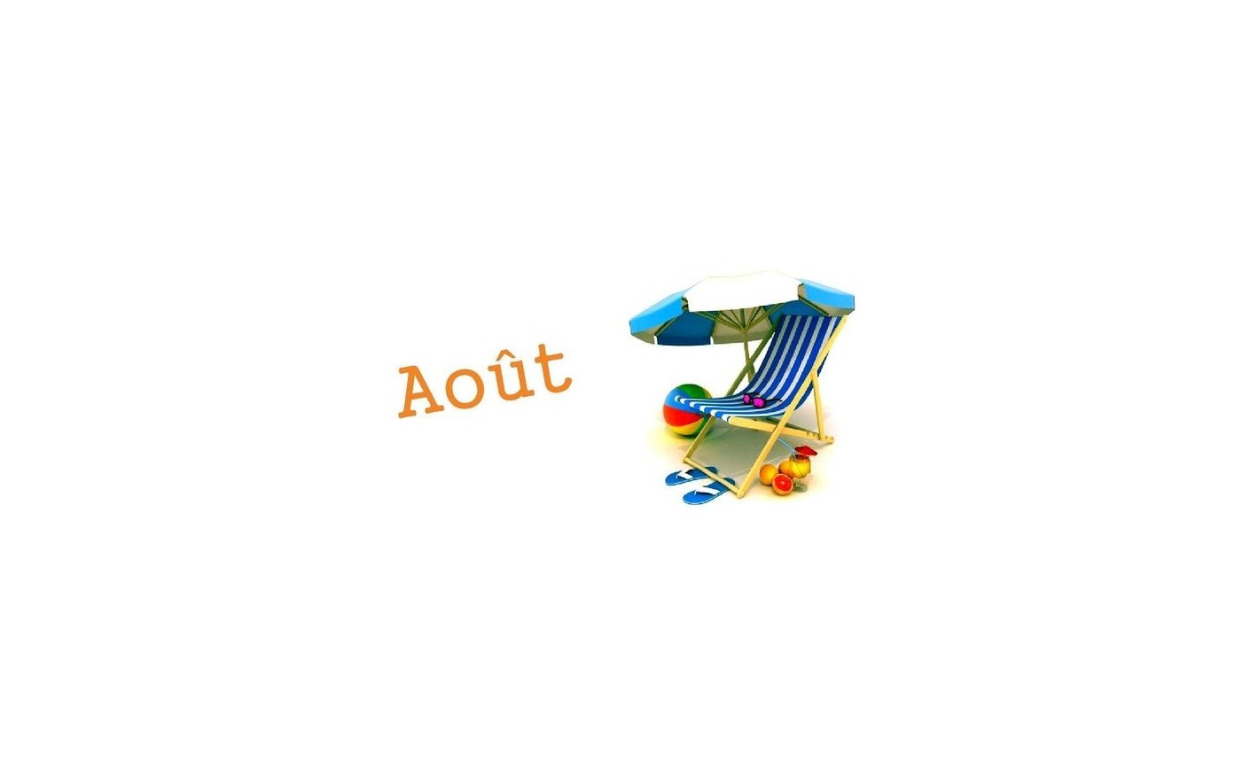 Août un mois avec l’accent