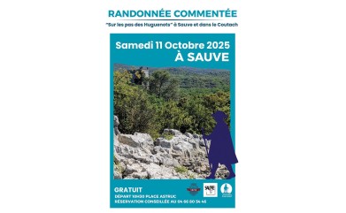 RANDONNÉE SAUVE - 11 OCTOBRE 2025