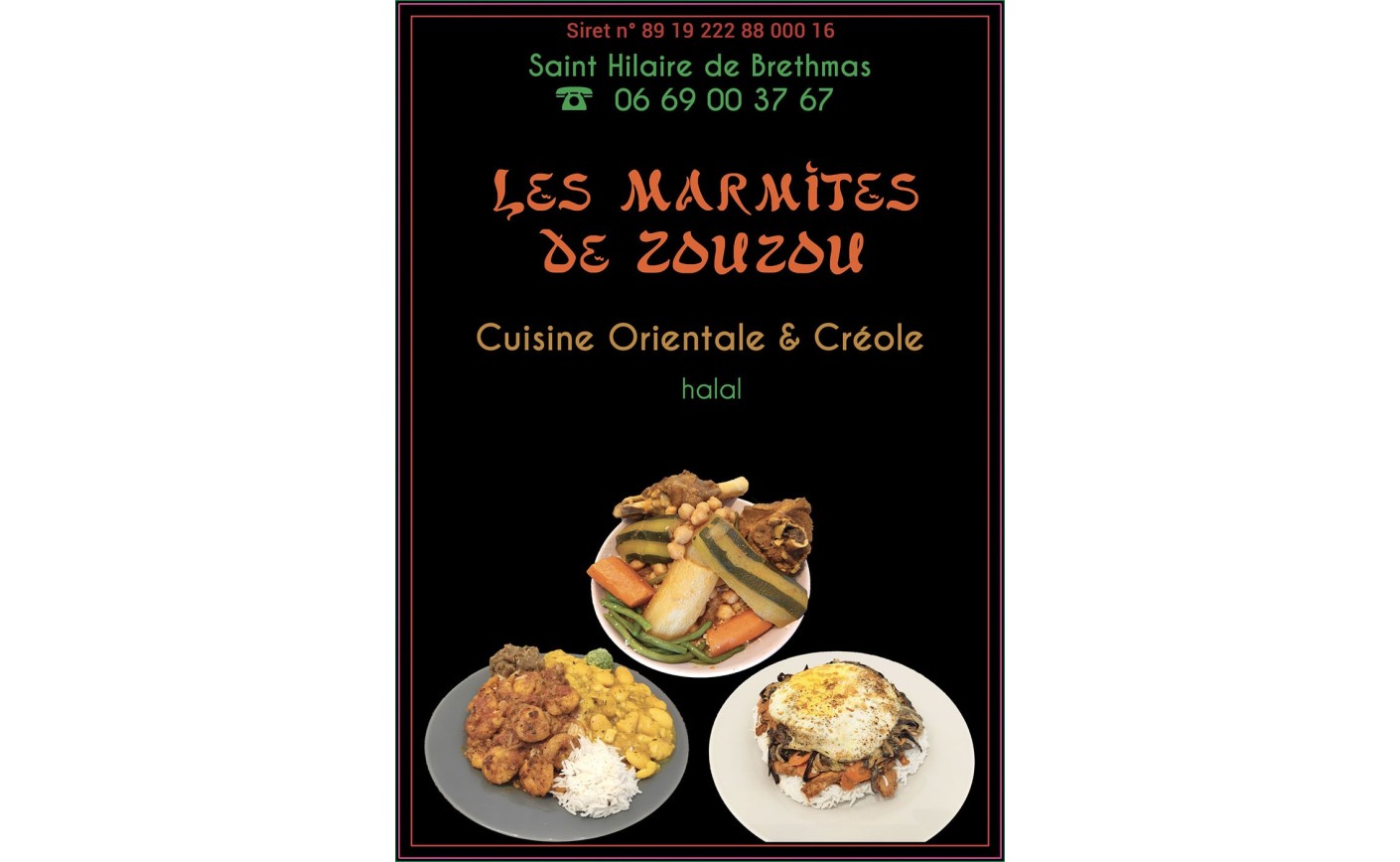 LES MARMITES DE ZOUZOU - SAINT HILAIRE DE BRETHMAS